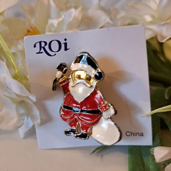 Vintage Santa Clause Pin - Picture 3 of 7